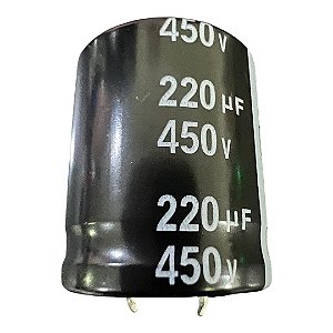 ELETROLITICO 220UF/450V 105GRAUS ( 30 X 35 M/M )