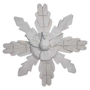 Divino Espírito Santo Raio simples cacto 212g 22cm  provençal