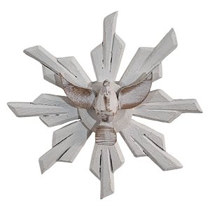 Divino Espírito Santo Raio simples com pontas 95g 18cm  provençal