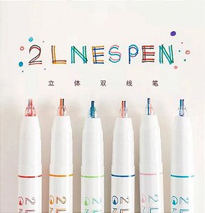 Canetas 2 Lines Pen