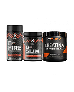 KIT FOGO NO CACHORRO + CREATINA CONEX NUTRITION