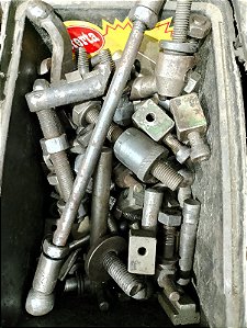 Peças diversas pro torno automático traub A25