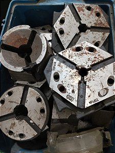 pinças para tornos hainbuch/steelrubber