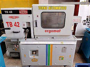 Torno Automático TB42 Traub Carenado Com Caixa ZF Cabeçote Estrela