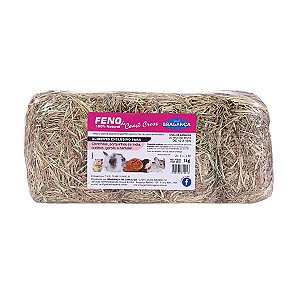 Feno Prensado Bragança Para Roedores 1kg