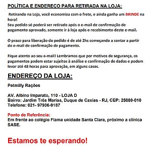 RETIRADA EM LOJA