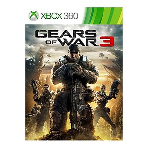 Gears Of War 3 – Xbox 360 Original (Mídia Digital)