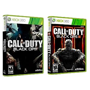 Call Of Duty Black Ops 1 e 3 – Xbox 360 - MIDIA DIGITAL