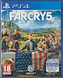 Far Cry 5 - PS4 - MIDIA - CONTA PRIMARIA