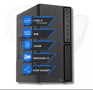 Computador desktop Intel Core i5 4 núcleos 8 threads