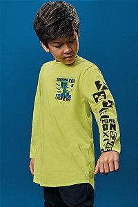 Camiseta em Meia Malha Johnny Fox