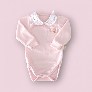 Body Longo Baby Feminino Rosa 14724