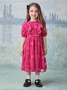 Vestido de Tule Rosa