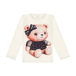 Blusa Infantil Ursinha Alakazoo
