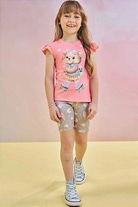 Biker em Fly Tech Infanti Infantil Menina