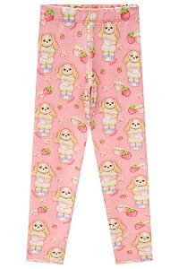 Calça Legging em Molecotton infanti Infantil Menina