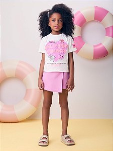 Blusa Funny Off com Strass momi