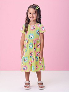 Vestido Verde Melon da Hello Kitty momi