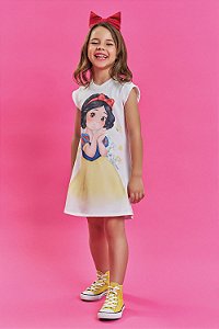 Vestido em Molecotton Kukiê Infantil Menina