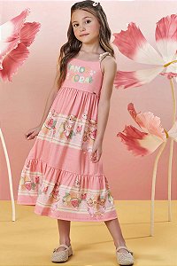 Vestido Midi em Malha Fresh Infanti