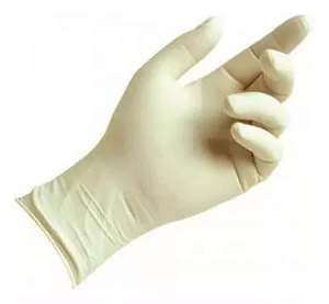 PAR DE LUVA CIRURGICA ESTERIL LATEX  SEM  PÓ- TAMANHO 6,5