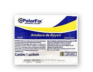 ATADURA DE RAYON 7,5CMX5M ESTERIL CURATIVO PARA PELE