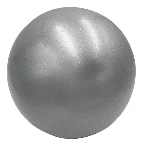 BOLA PARA PILATES E YOGA 25 CM COR CINZA