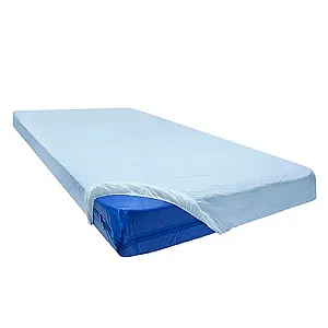 LENCOL IMPERMEAVEL C/ ELASTICO P/ CASAL- COR BRANCO