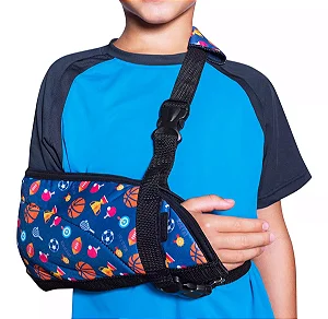Tipoia Ortopédica Infantil Azul G