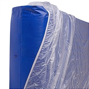 Lencol Ortopedico Impermeavel Com Elastico Solteiro Transparente