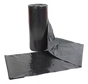 Lona Plástica Preta 4x1m (100 micras)