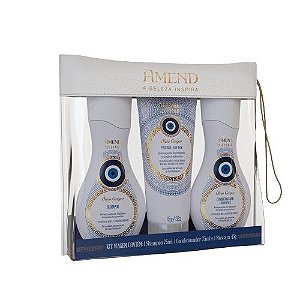 KIT PROMOCIONAL NECESSAIRE COM MINIATURA AMEND MILLENAR ÓLEOS GREGOS