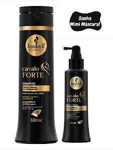 KIT HASKELL CAVALO FORTE SHAMPOO E TÔNICO | FORÇA, CRESCIMENTO E FORTALECIMENTO CAPILAR