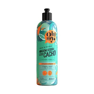 CREME DE PENTEAR OH MY! NINGUÉM SEGURA ESSE CACHO! 300ML | CABELOS CACHEADOS, DEFINIÇÃO, CONTROLE DE FRIZZ