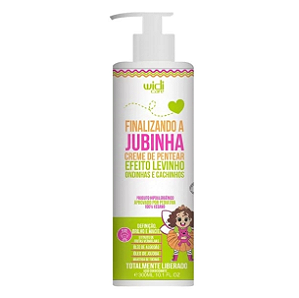 FINALIZANDO A JUBINHA KIDS CREME DE PENTEAR EFEITO LEVINHO 300ML WIDI CARE | HIDRATAÇÃO, DEFINIÇÃO, CONTROLE DE FRIZZ