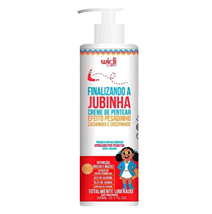 FINALIZANDO A JUBINHA KIDS CREME DE PENTEAR EFEITO PESADINHO 300ML WIDI CARE | HIDRATAÇÃO, DEFINIÇÃO, CONTROLE DE FRIZZ