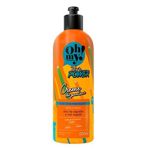CREME DE PENTEAR OH MY! HAIR POWER 500ML – HIDRATAÇÃO, MACIEZ E DESEMBARAÇO