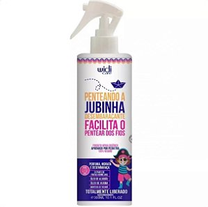 PENTEANDO A JUBINHA KIDS SPRAY DESEMBARAÇANTE 300ML WIDI CARE | FACILITA O PENTEAR, HIDRATA E PERFUMA