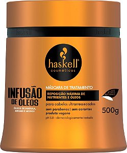 MASCARA HASKELL INFUSÃO DE ÓLEOS 500G
