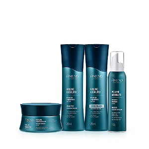 KIT AMEND EXPERTISE VOLUME ABSOLUTO SH 250ML, COND 250ML, MASC 300G E MOUSSE 140G