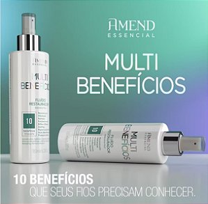 FLUIDO RESTAURADOR AMEND ESSENCIAL MULTIBENEFICIOS 180ML