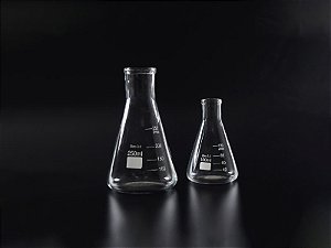 Erlenmeyer graduado boca larga Boro 3.3 - 500mL