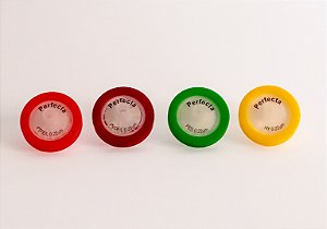 Filtro de seringa PES 25mm porosidade 0,45um 100und/cx