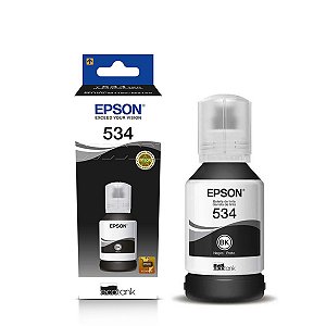 Refil de Tinta Epson T534120 Preto Original 120ml