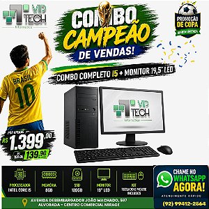 KIT COMPUTADOR i5 COMPLETO
