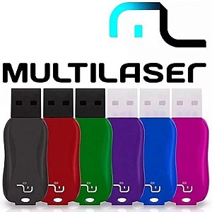 PEN DRIVE TITAN 8GB USB2.0 COLORS - MULTILASER