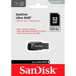 PEN DRIVE 32GB 3.2 ULTRA SHIFT - SANDISK