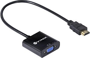 CABO ADAPTADOR CONVERSOR VGA P/ HDMI - VINIK