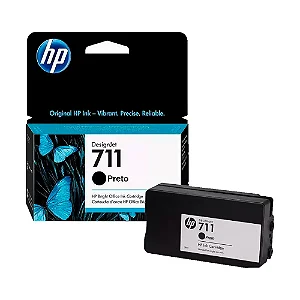 Cartucho de Tinta HP 711 Preto 38ML - HP