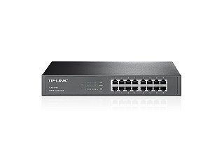 Switch Gigagit 16 portas 10/100/1000 MBPS TL-SG1016D V1 - TP-LINK